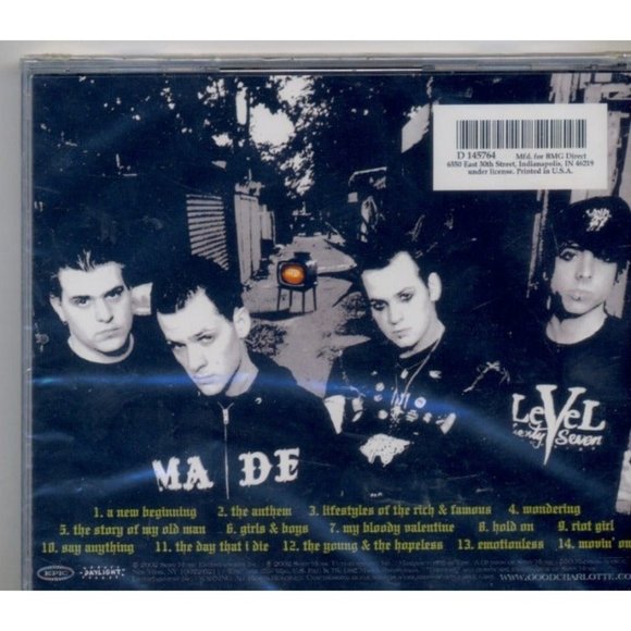 GOOD CHARLOTTE THE YOUNG AND HOPELESS CD 14 tracks, Epic Records - Picture 2 of 2